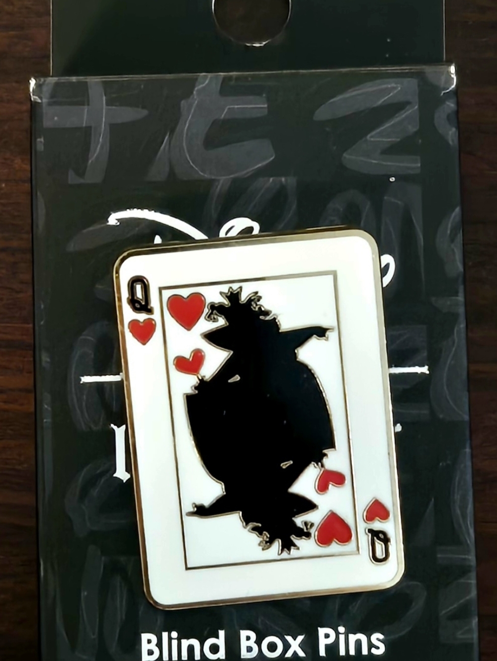 Loungefly Disney Alice in Wonderland Playing Card Blind Box Pin- Queen of Hearts